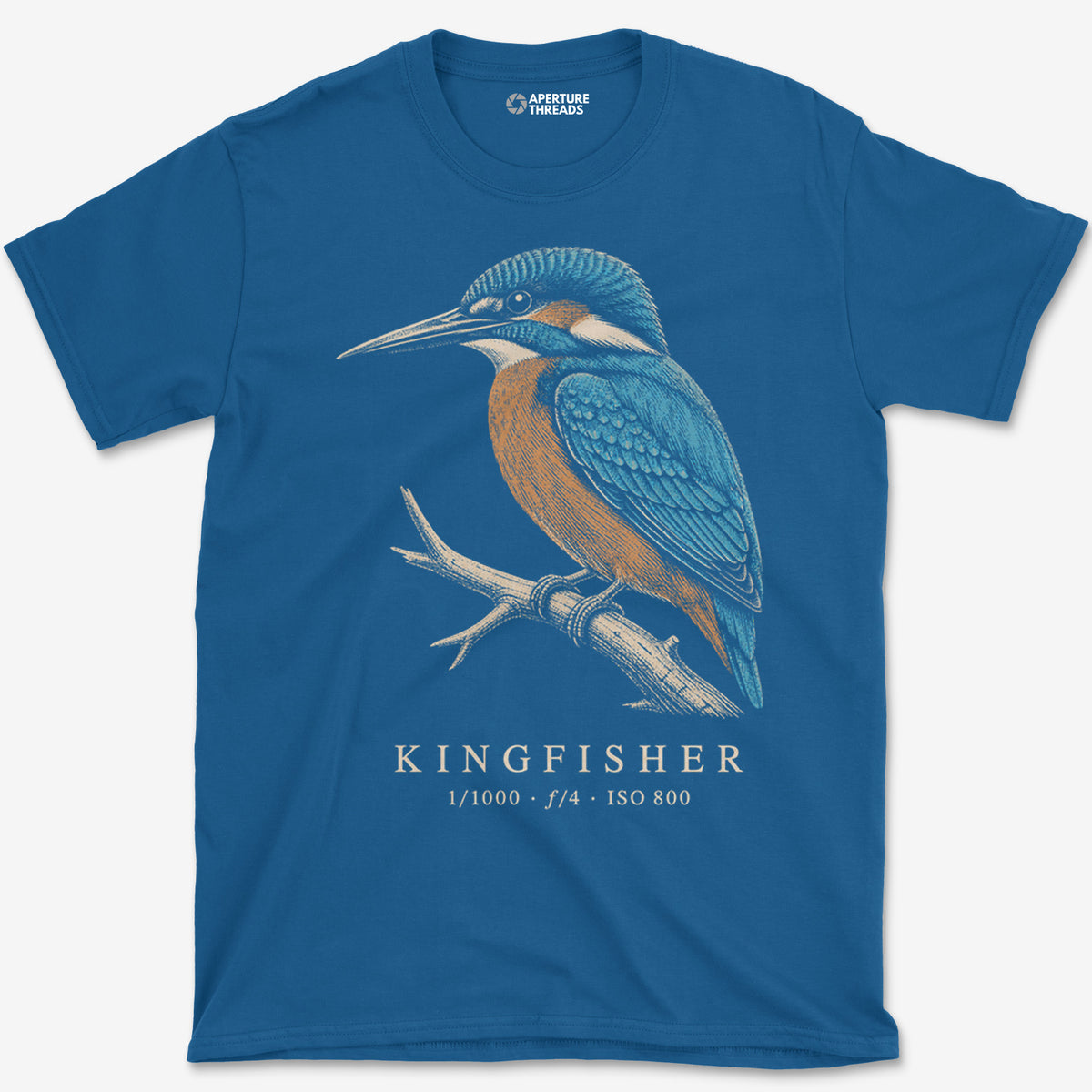 Kingfisher Plate T-Shirt