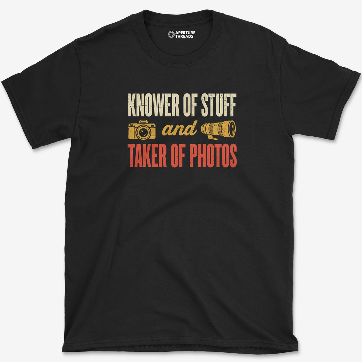 Knower Of Stuff T-Shirt — black