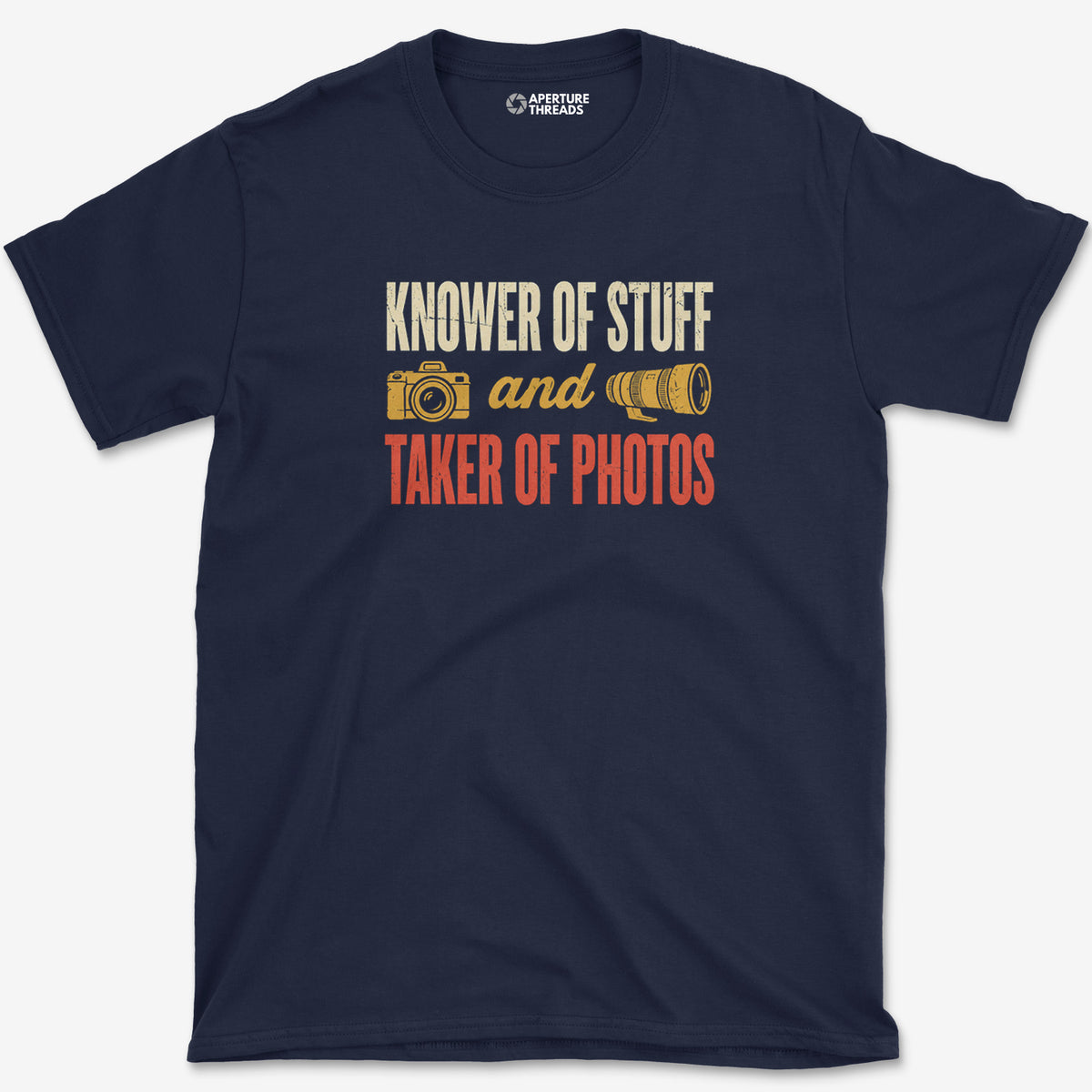 Knower Of Stuff T-Shirt — navy