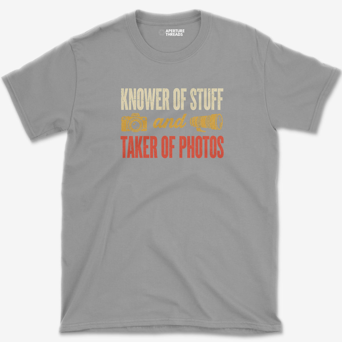 Knower Of Stuff T-Shirt — sport grey