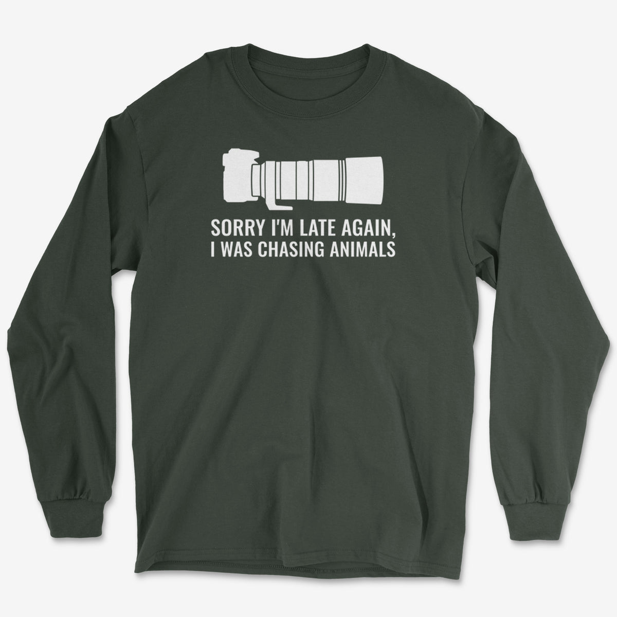 Late Again Long Sleeve Tee