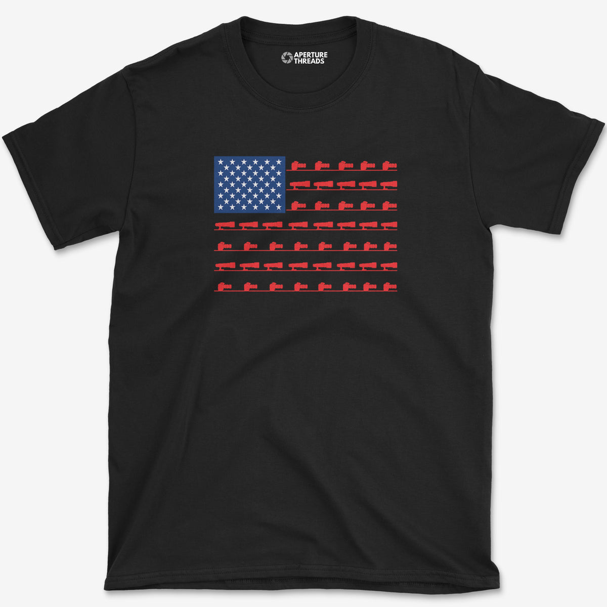Lens Flag T-Shirt — black