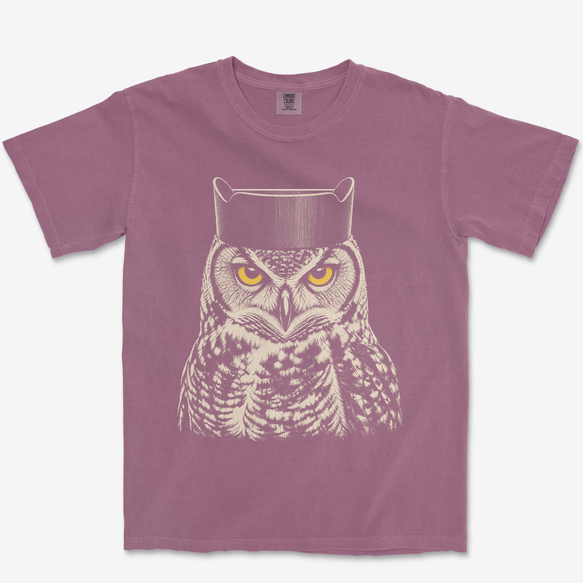 Lens Hood Owl Heavyweight Tee