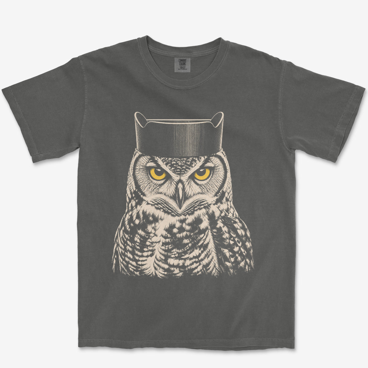 Lens Hood Owl Heavyweight Tee