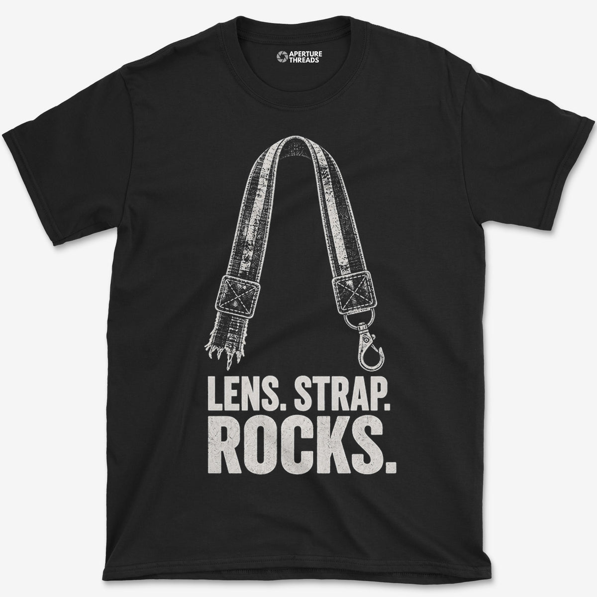Lens Strap Rocks T-Shirt