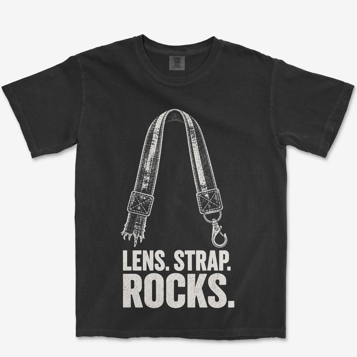 Lens Strap Rocks Heavyweight Tee