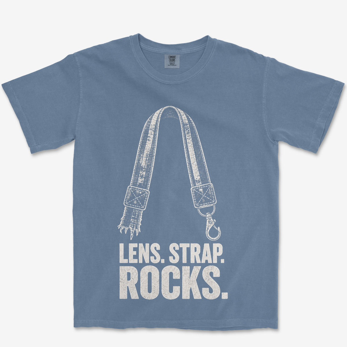 Lens Strap Rocks Heavyweight Tee