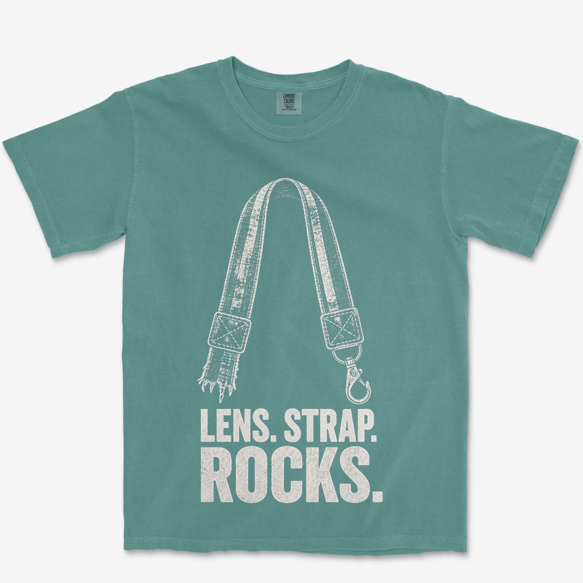 Lens Strap Rocks Heavyweight Tee