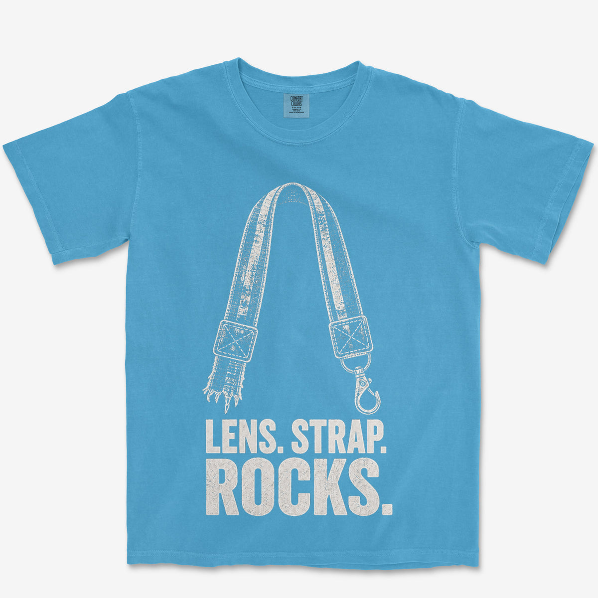 Lens Strap Rocks Heavyweight Tee