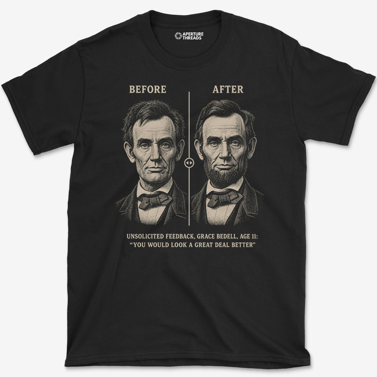 Lincoln Before And After T-Shirt