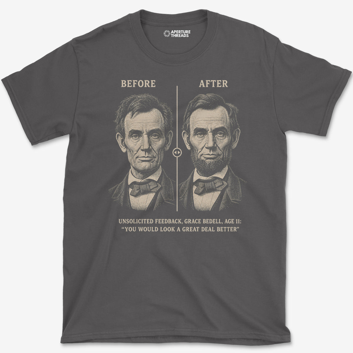 Lincoln Before And After T-Shirt