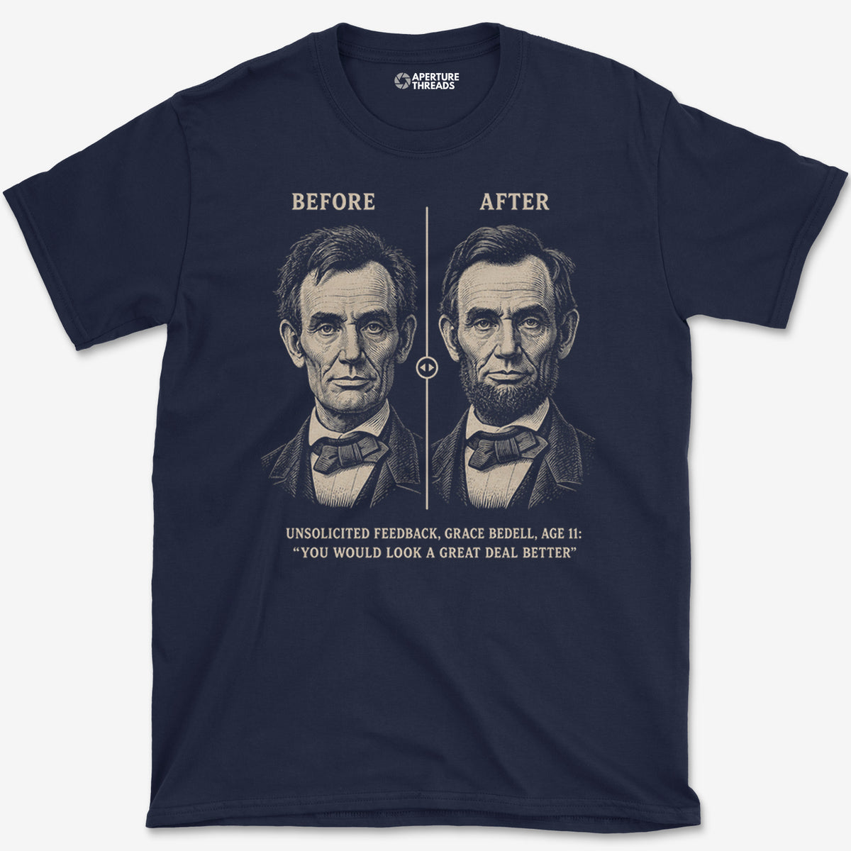 Lincoln Before And After T-Shirt