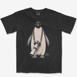 Long Lens Adelie Tee — black