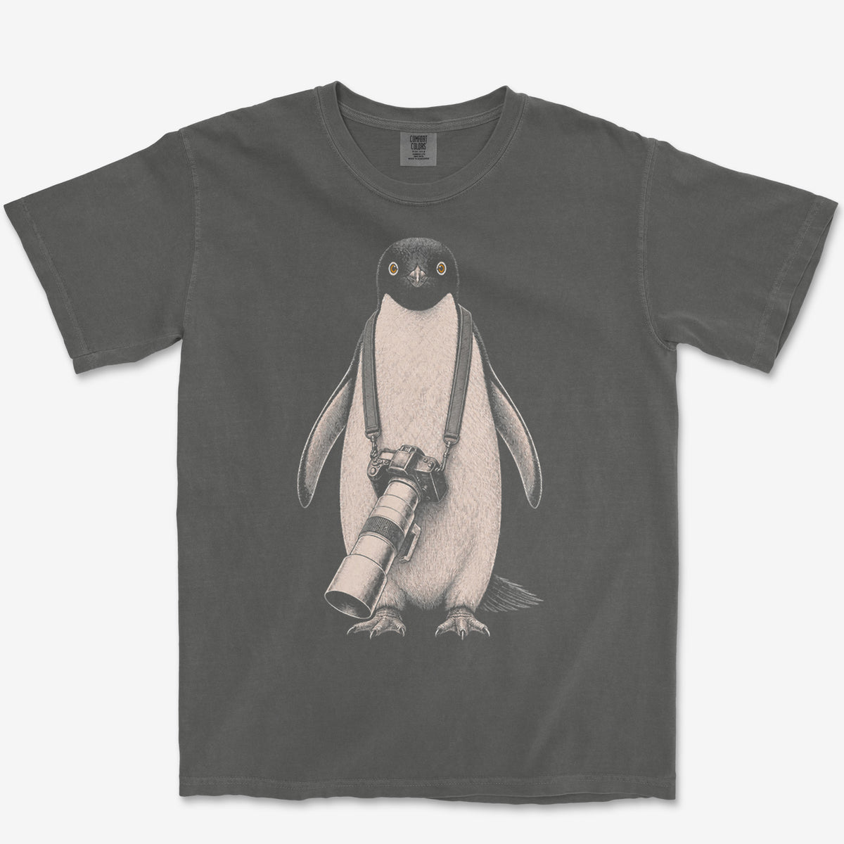 Long Lens Adelie Tee — pepper