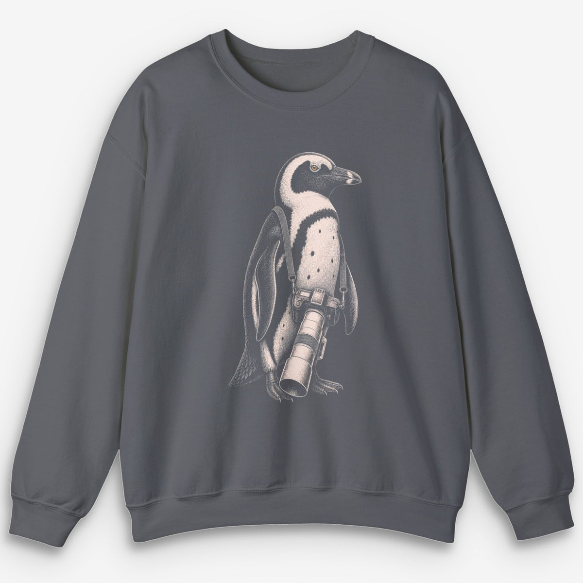 Long Lens African Penguin Sweatshirt