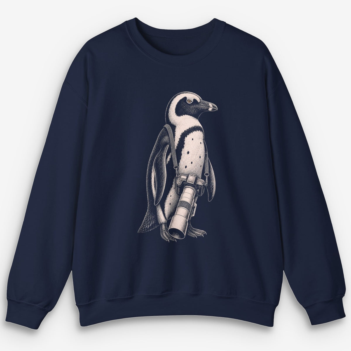 Long Lens African Penguin Sweatshirt