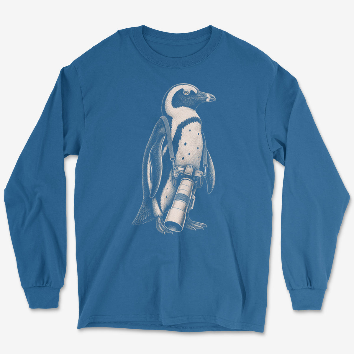 Long Lens African Penguin Long Sleeve Tee