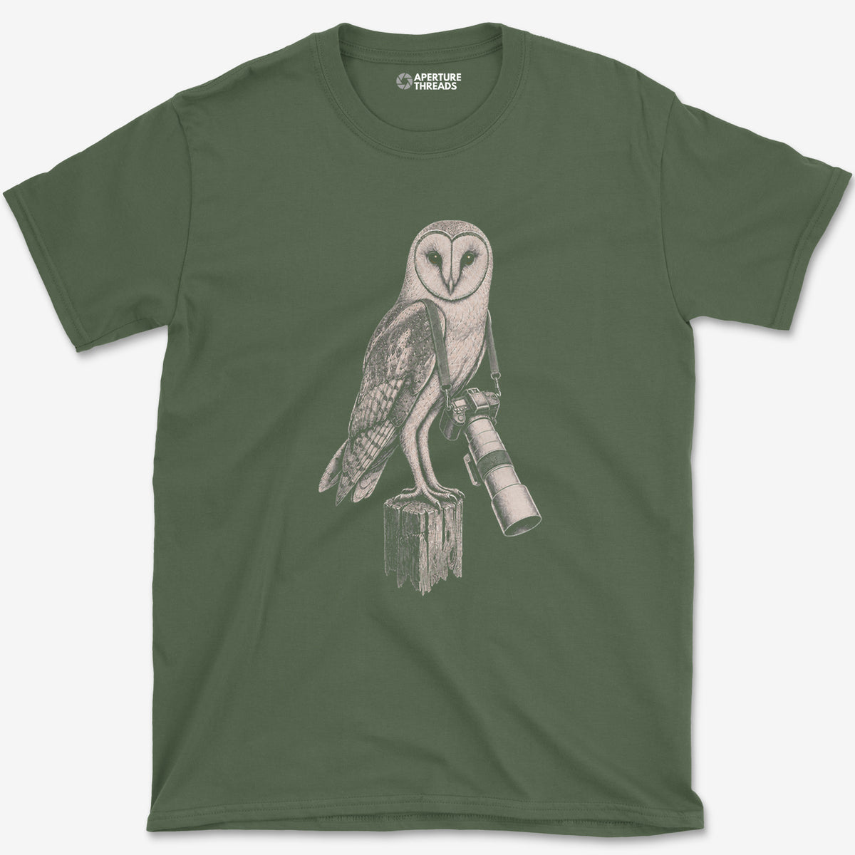 Long Lens Barn Owl T-Shirt