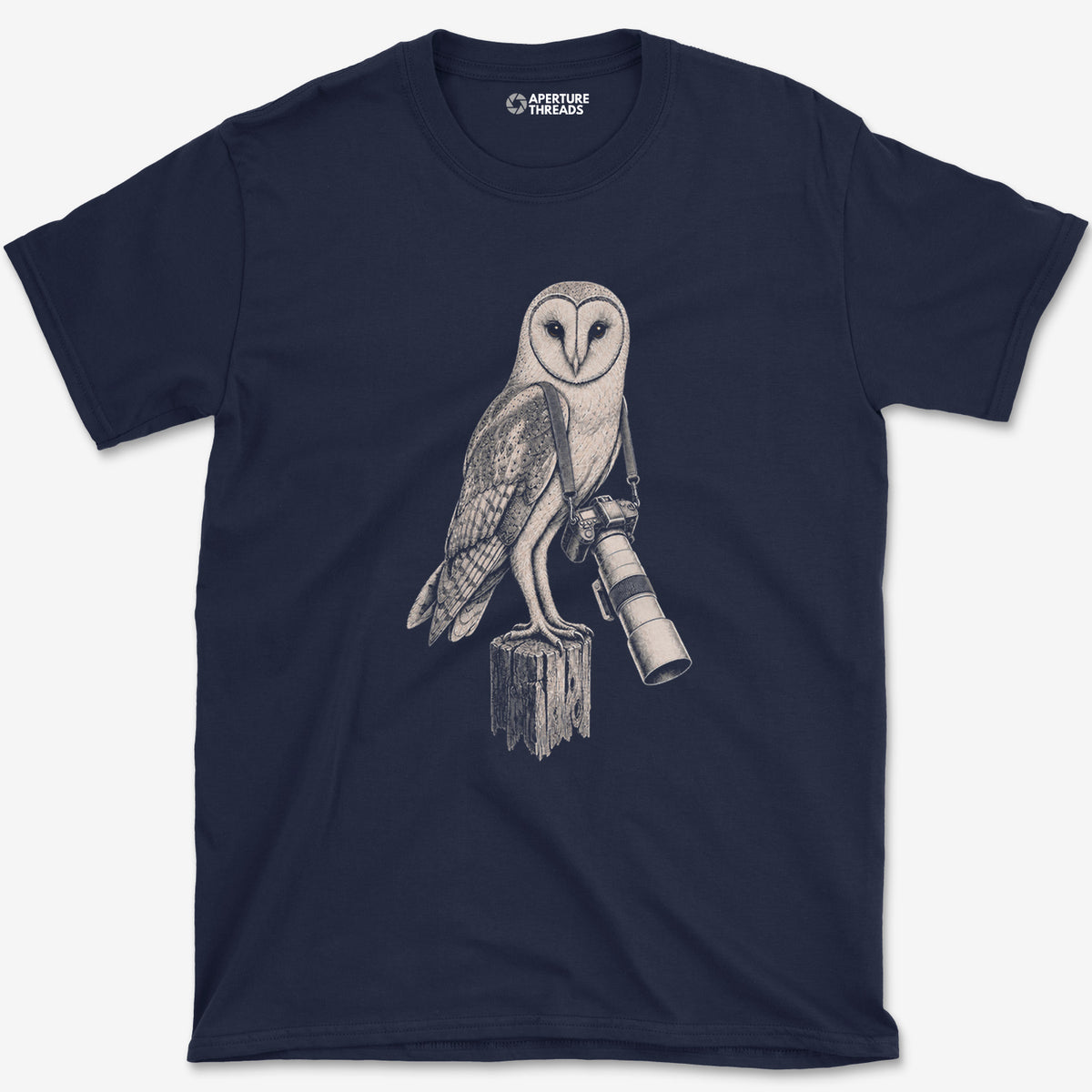Long Lens Barn Owl T-Shirt