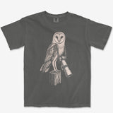 Long Lens Barn Owl Heavyweight Tee