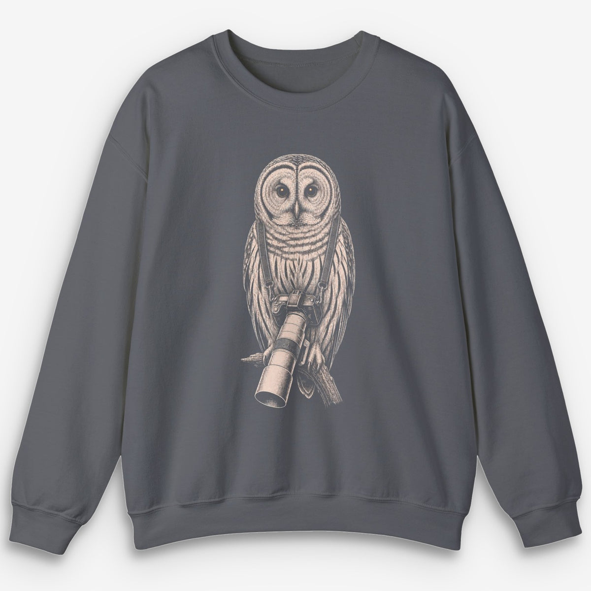 Long Lens Barred Owl Sweatshirt
