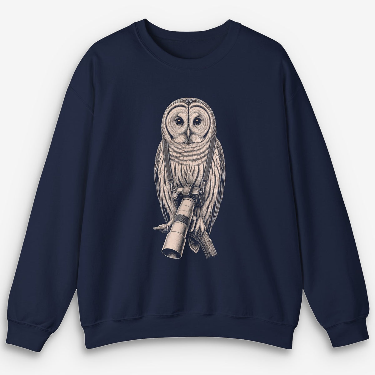 Long Lens Barred Owl Sweatshirt