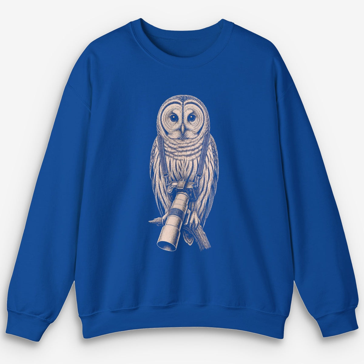 Long Lens Barred Owl Sweatshirt