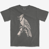 Long Lens Blue Jay Tee — pepper