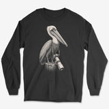 Long Lens Brown Pelican Long Sleeve Tee