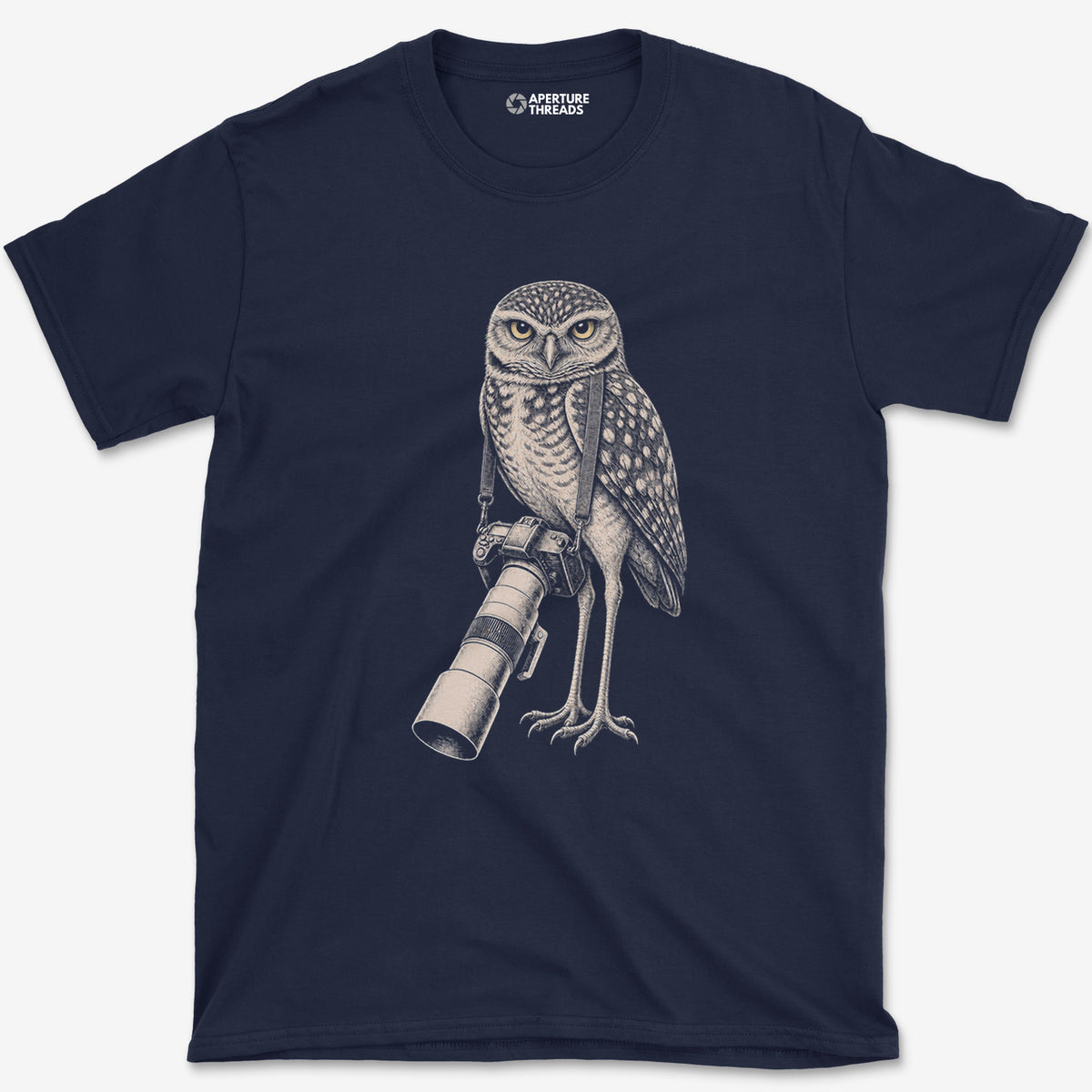 Long Lens Burrowing Owl T-Shirt