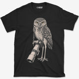 Long Lens Burrowing Owl T-Shirt
