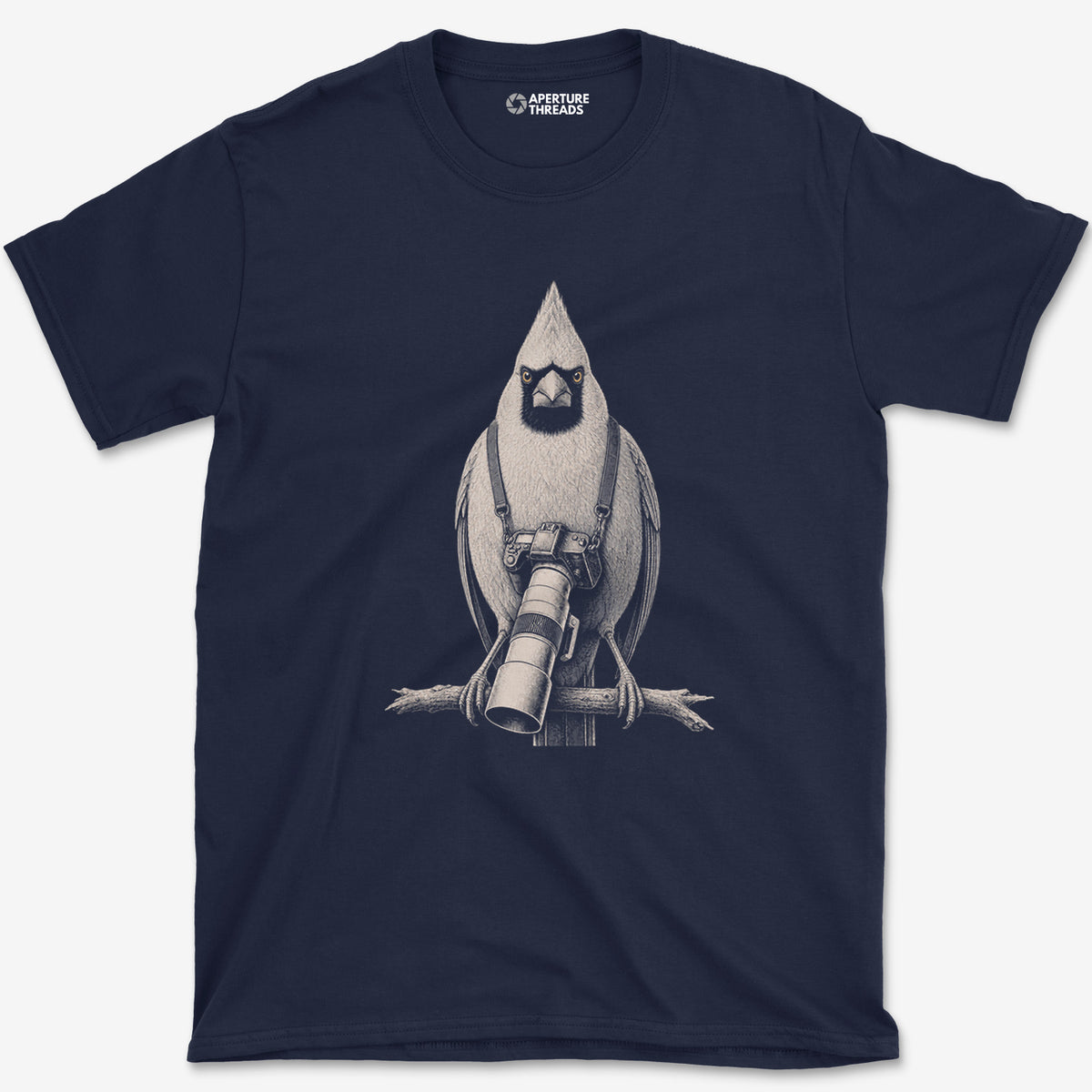 Long Lens Cardinal T-Shirt — navy