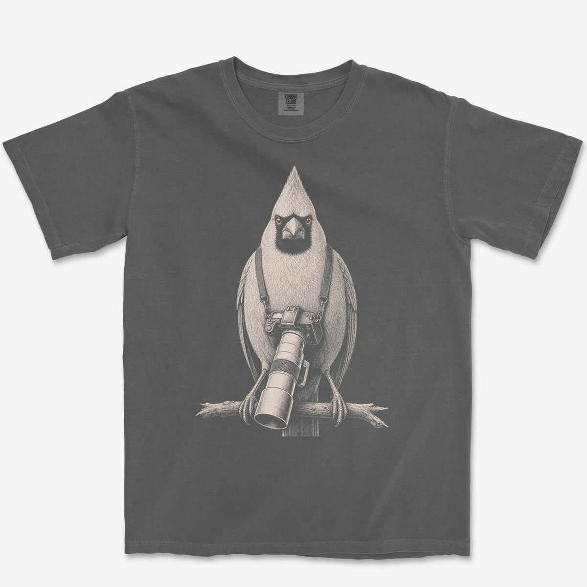 Long Lens Cardinal Tee — pepper