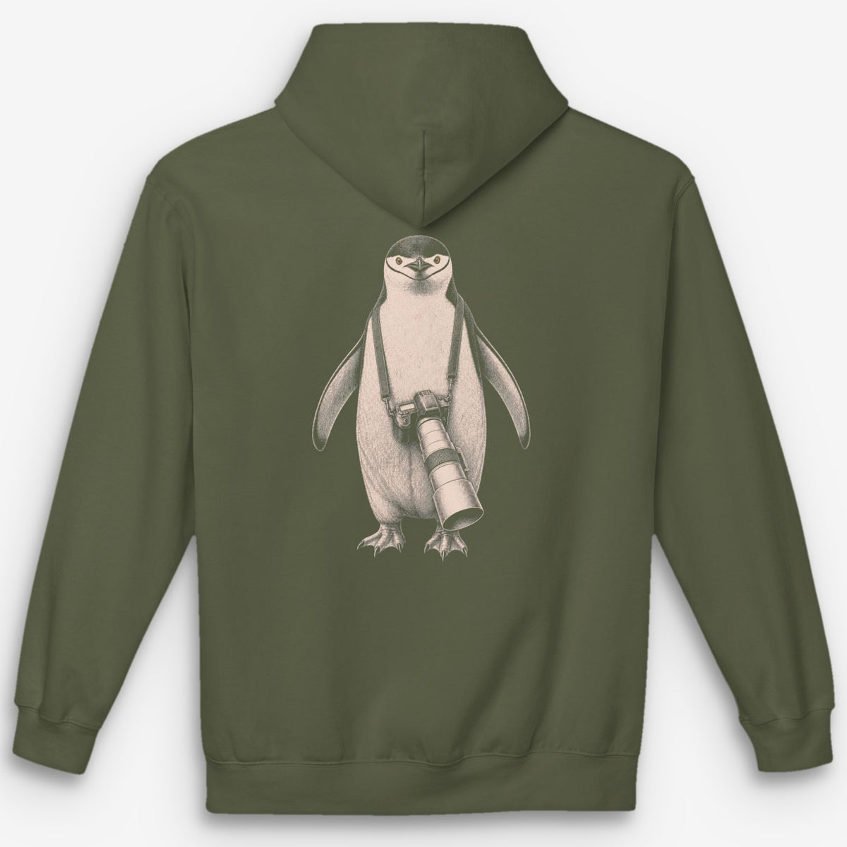 Long Lens Chinstrap Hoodie