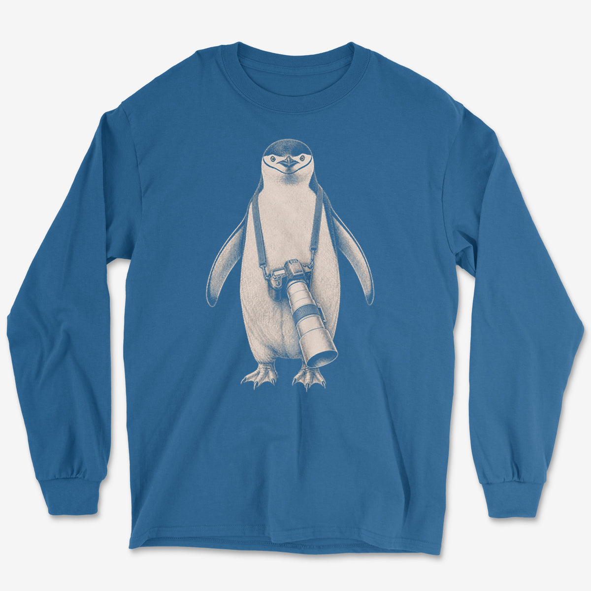 Long Lens Chinstrap Long Sleeve Tee
