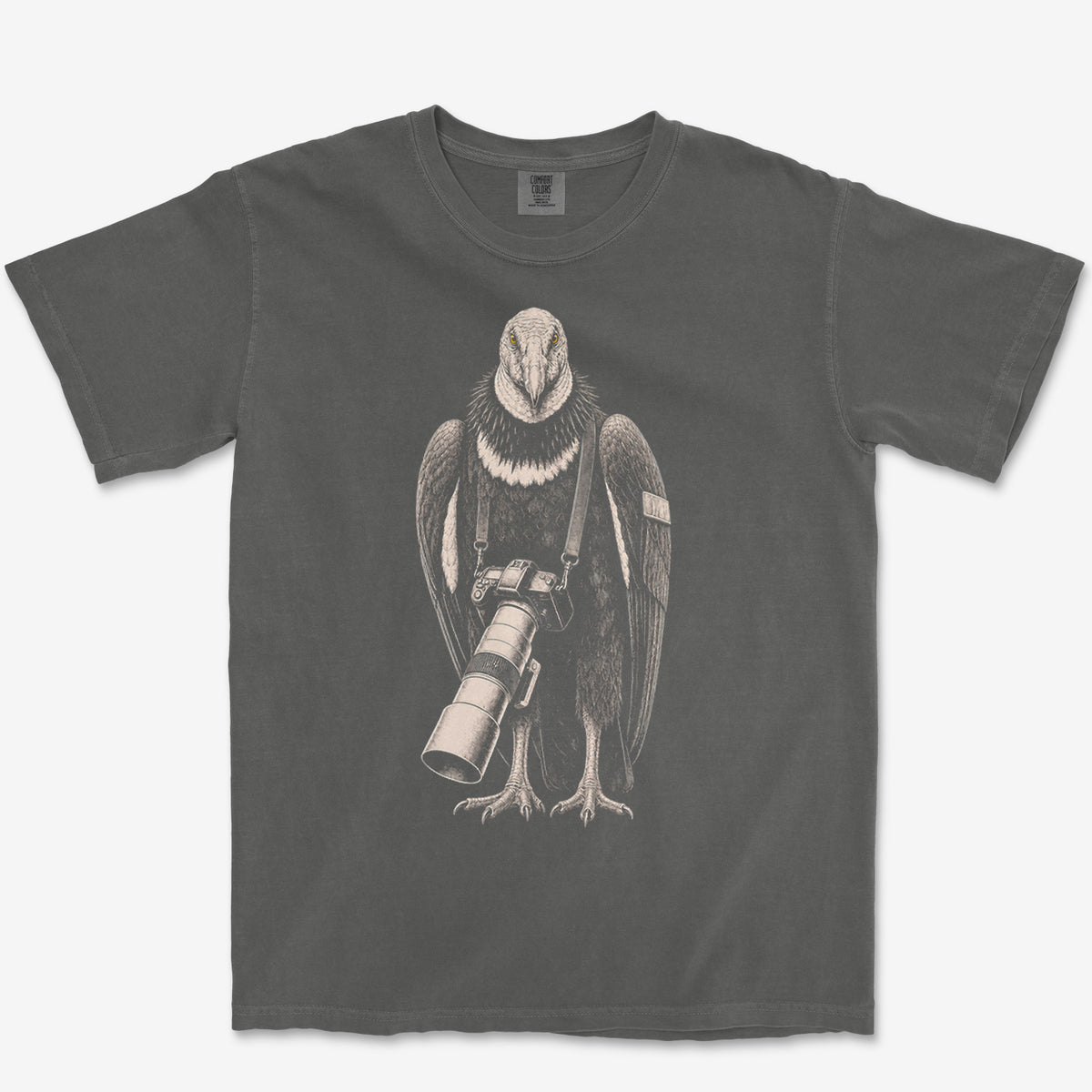 Long Lens Condor Tee — pepper