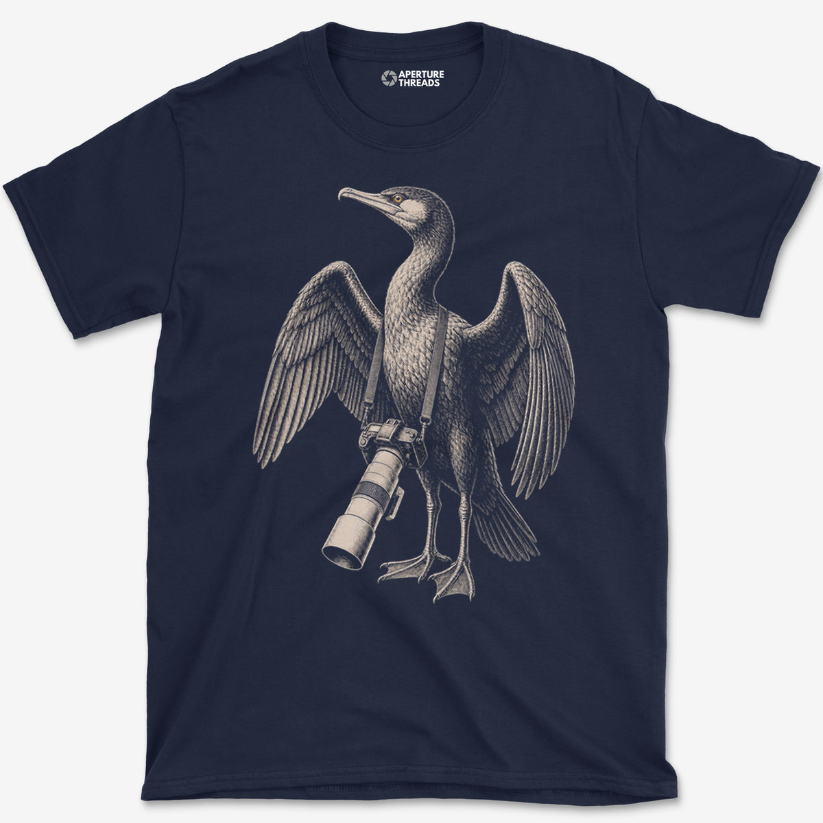 Long Lens Cormorant T-Shirt