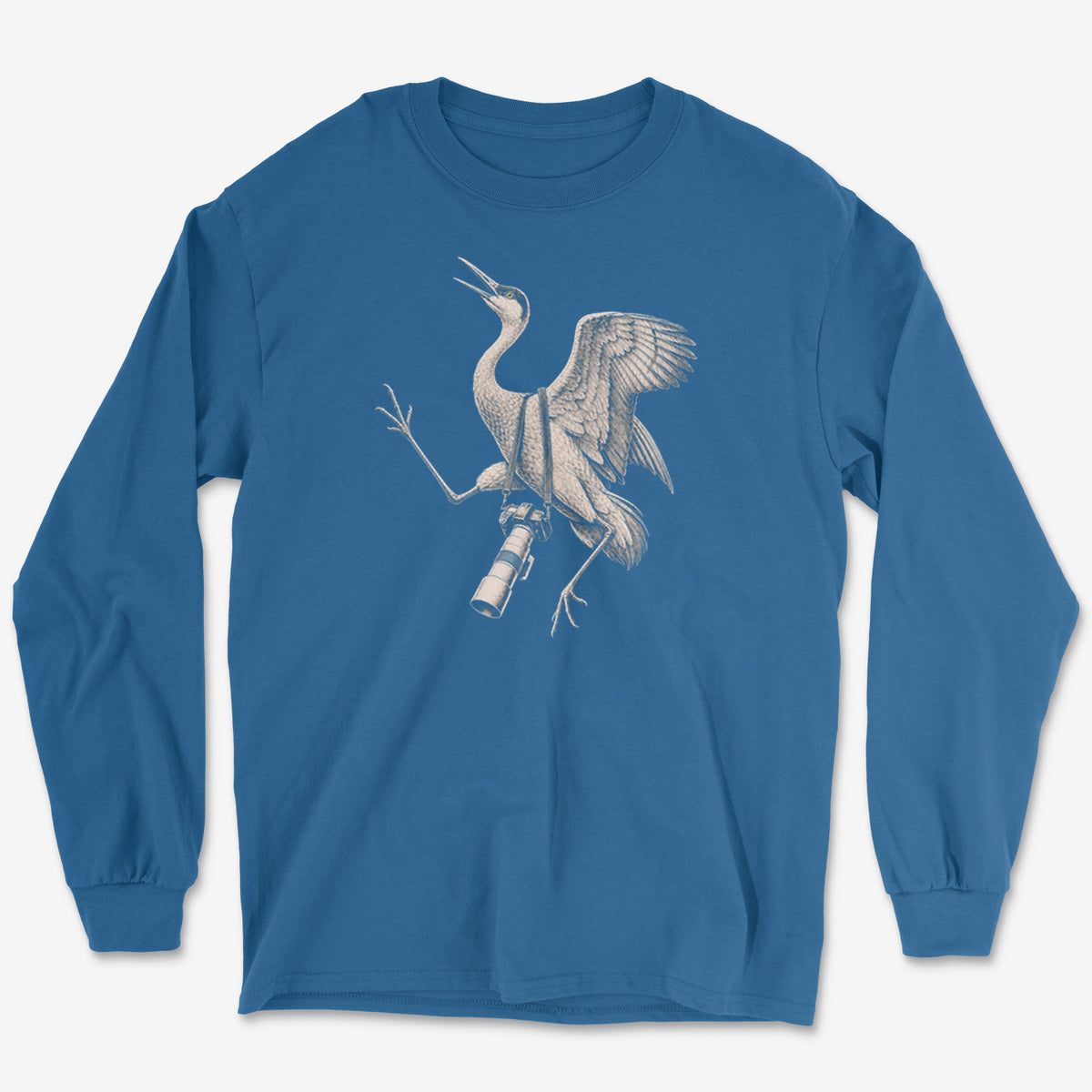 Long Lens Crane Long Sleeve Tee