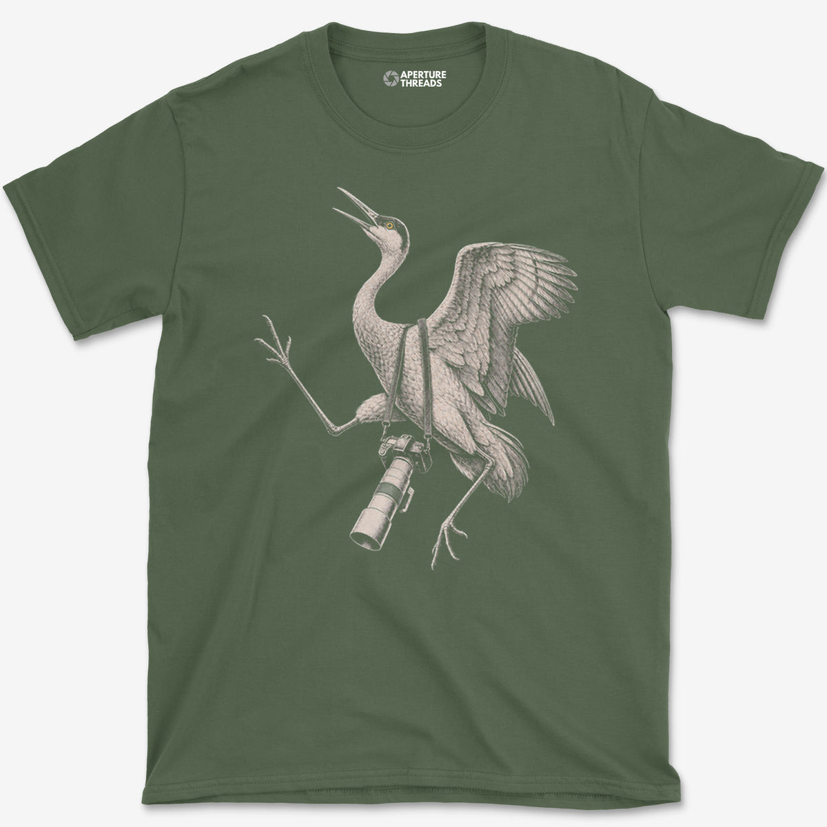 Long Lens Crane T-Shirt
