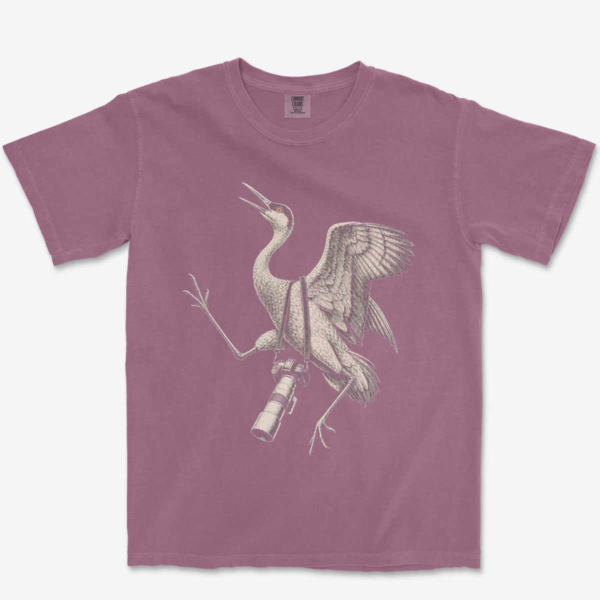 Long Lens Crane Heavyweight Tee
