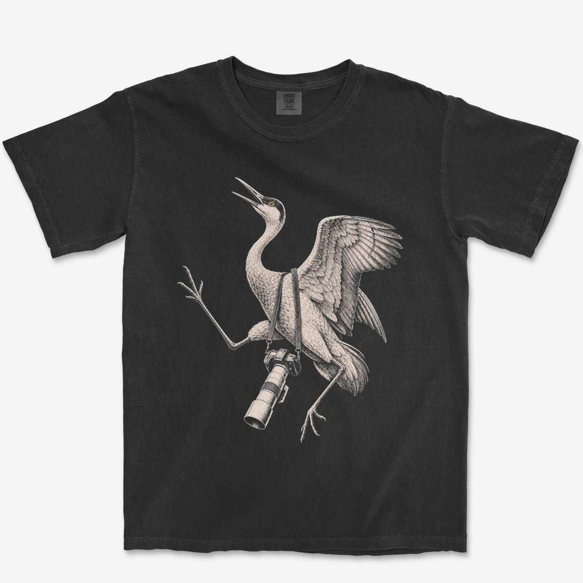 Long Lens Crane Heavyweight Tee