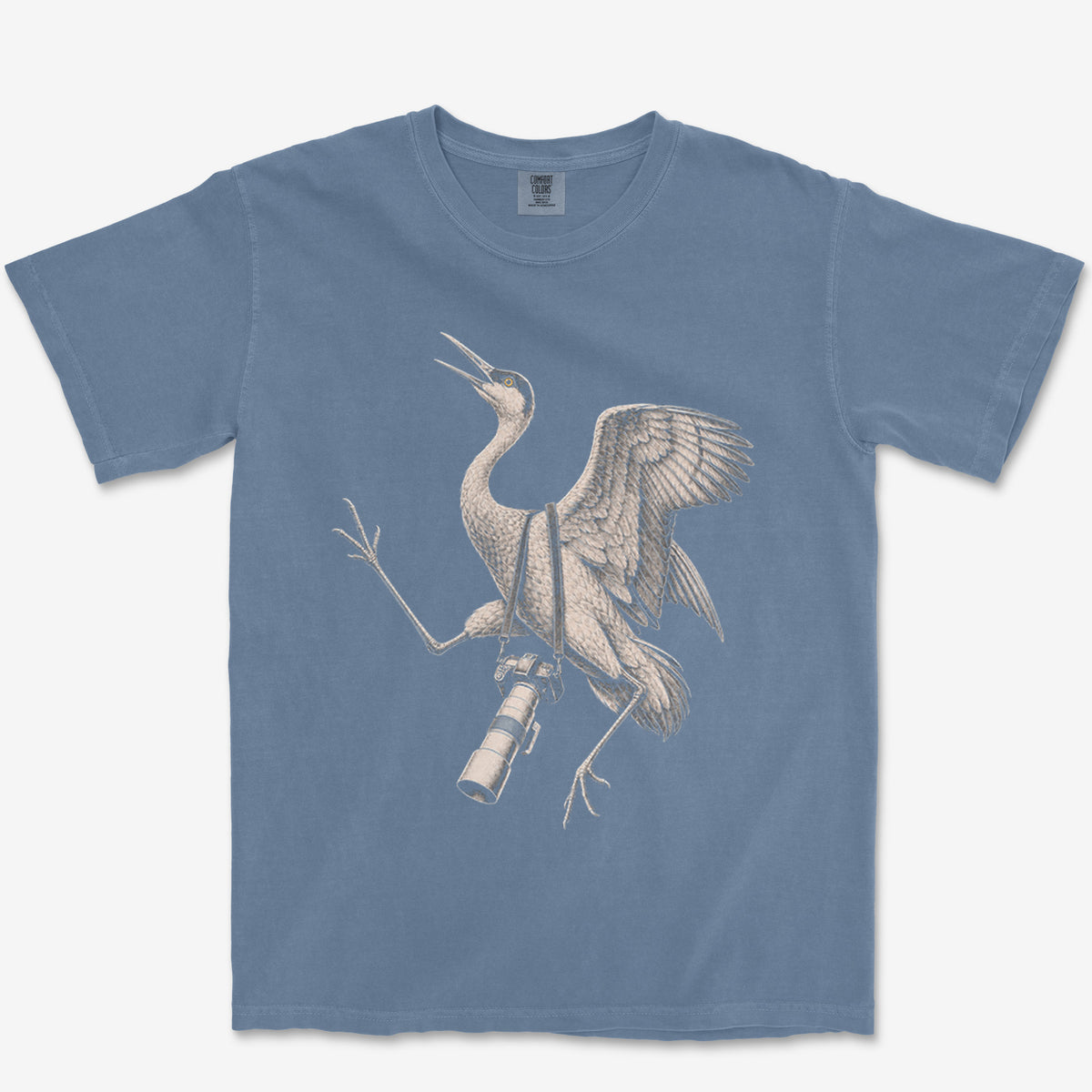 Long Lens Crane Heavyweight Tee