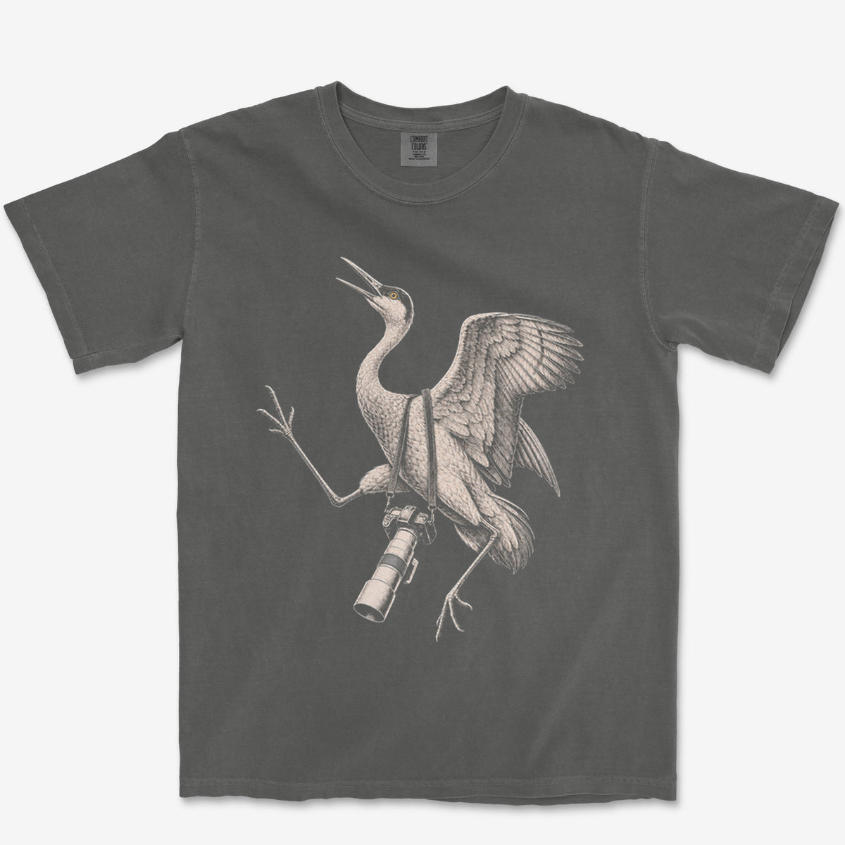 Long Lens Crane Heavyweight Tee