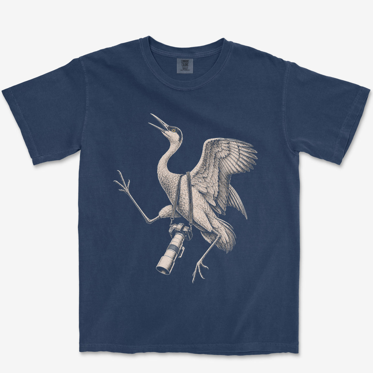 Long Lens Crane Heavyweight Tee