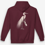 Long Lens Egret Hoodie