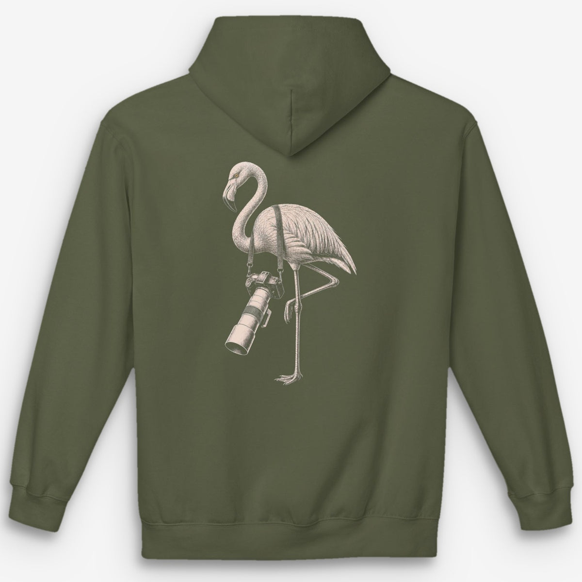 Long Lens Flamingo Hoodie