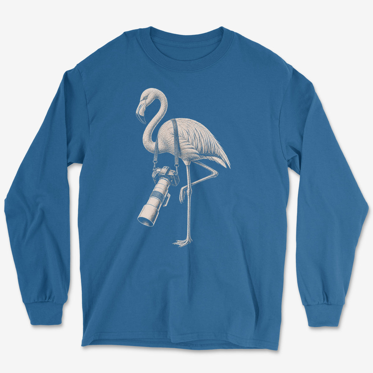 Long Lens Flamingo Long Sleeve Tee