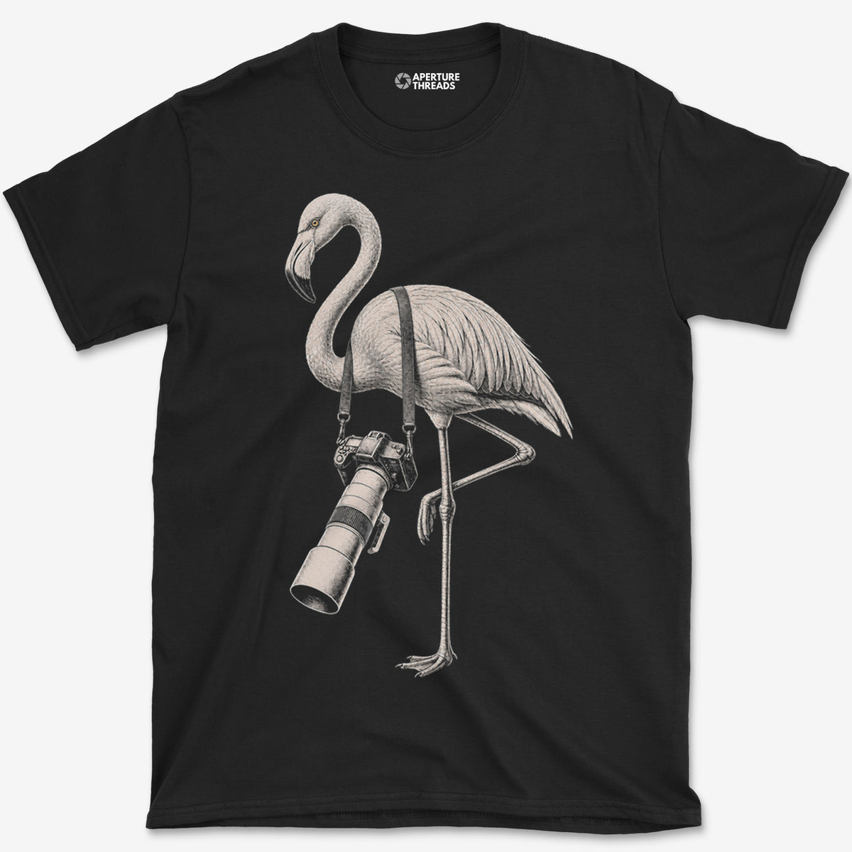 Long Lens Flamingo T-Shirt