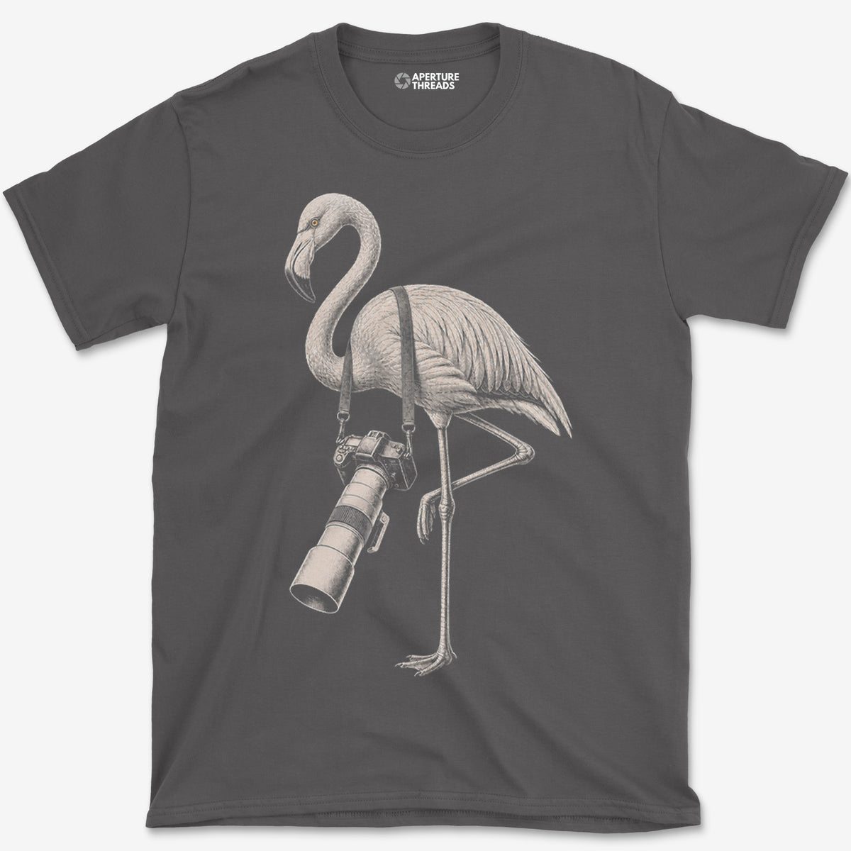 Long Lens Flamingo T-Shirt