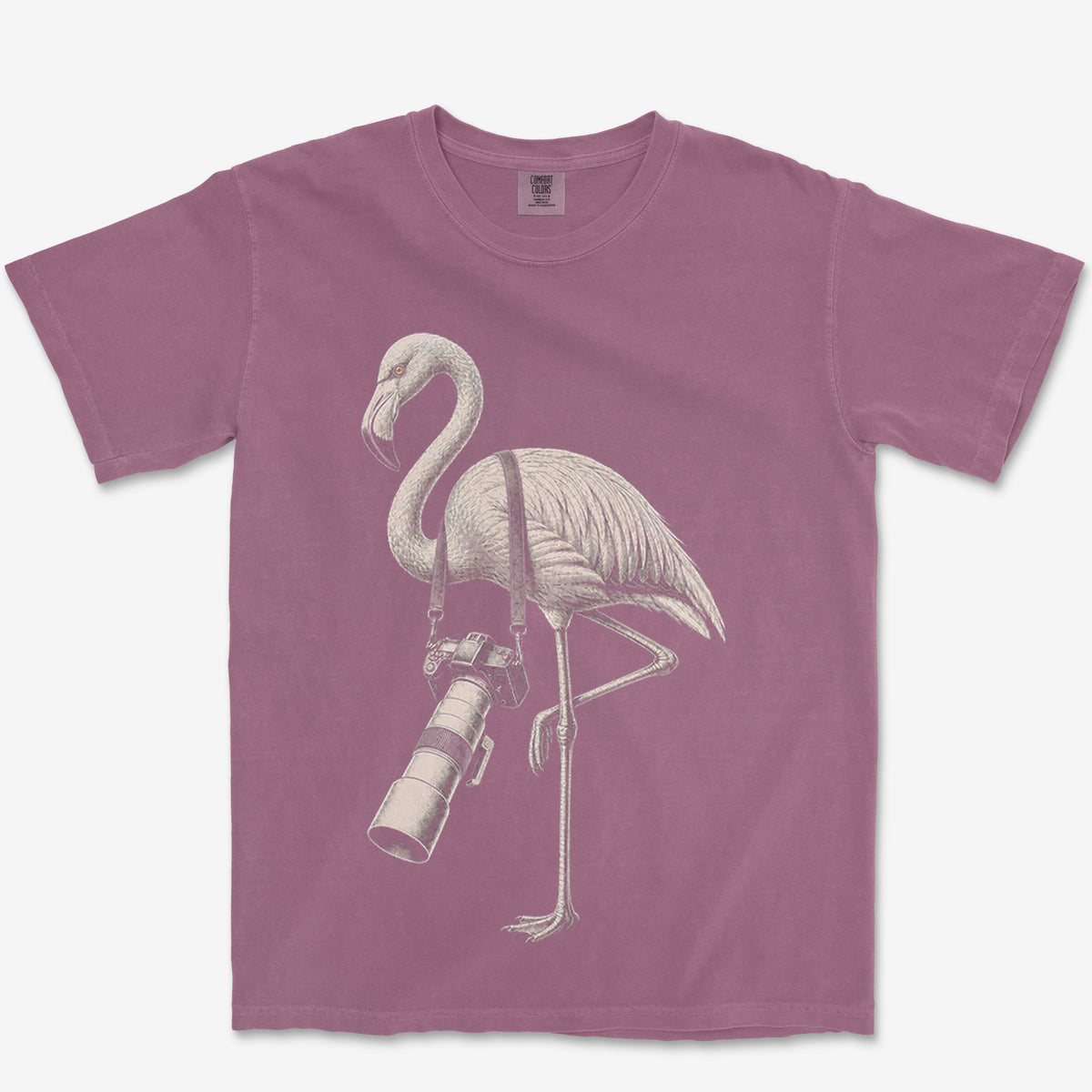Long Lens Flamingo Heavyweight Tee